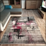 Moderný koberec SUMATRA - Ružový Picasso