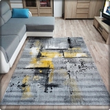 Moderný koberec SUMATRA - žltý Picasso