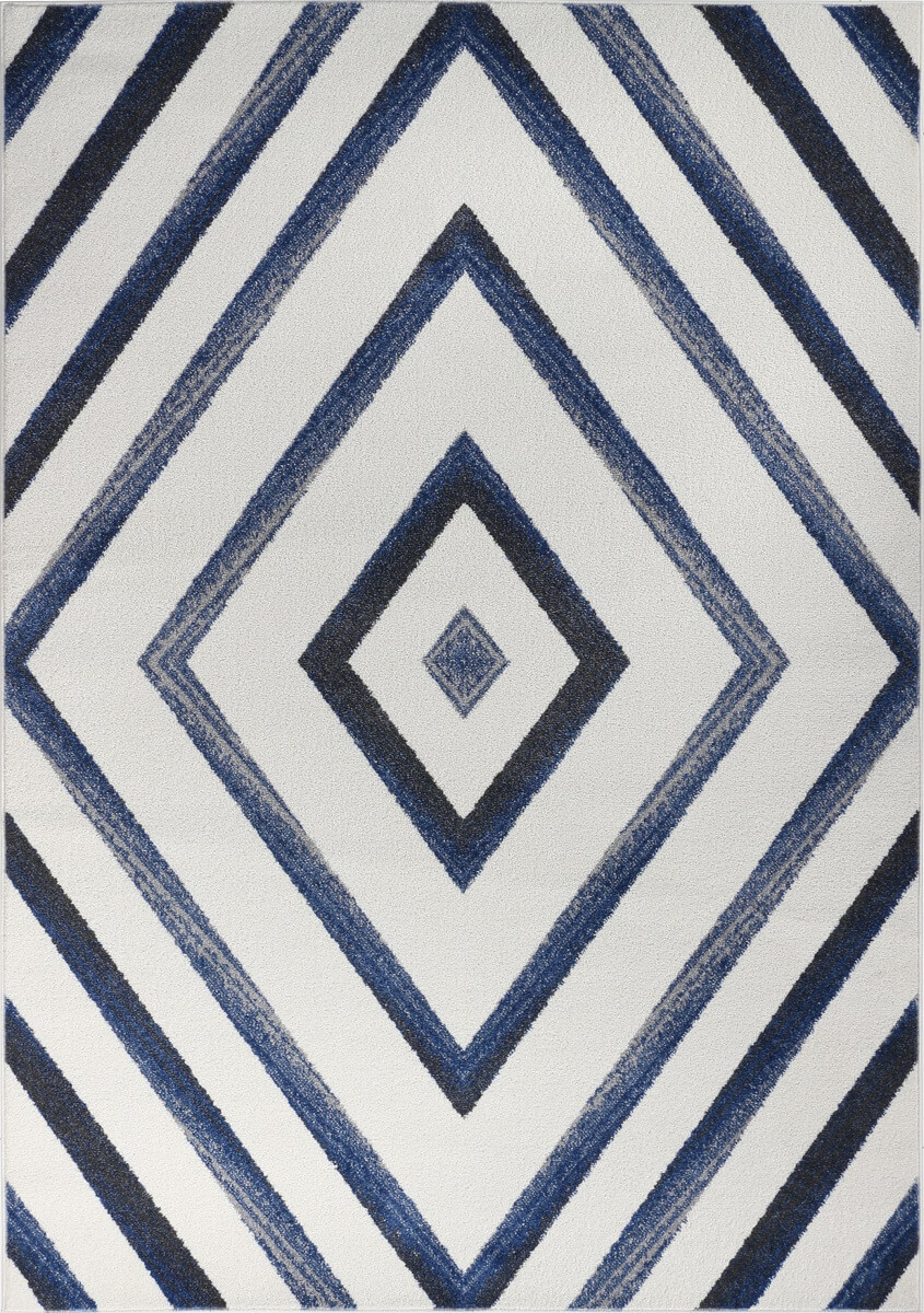 Moderný koberec LIGHT - Native Blue