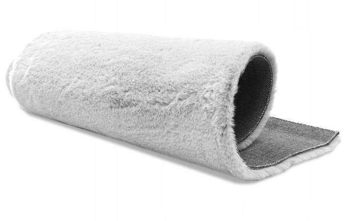 Kožušinový koberec OSLO TX - biely