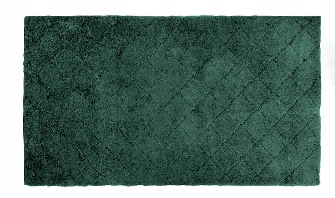 Kožušinový koberec OSLO TX design - zelený
