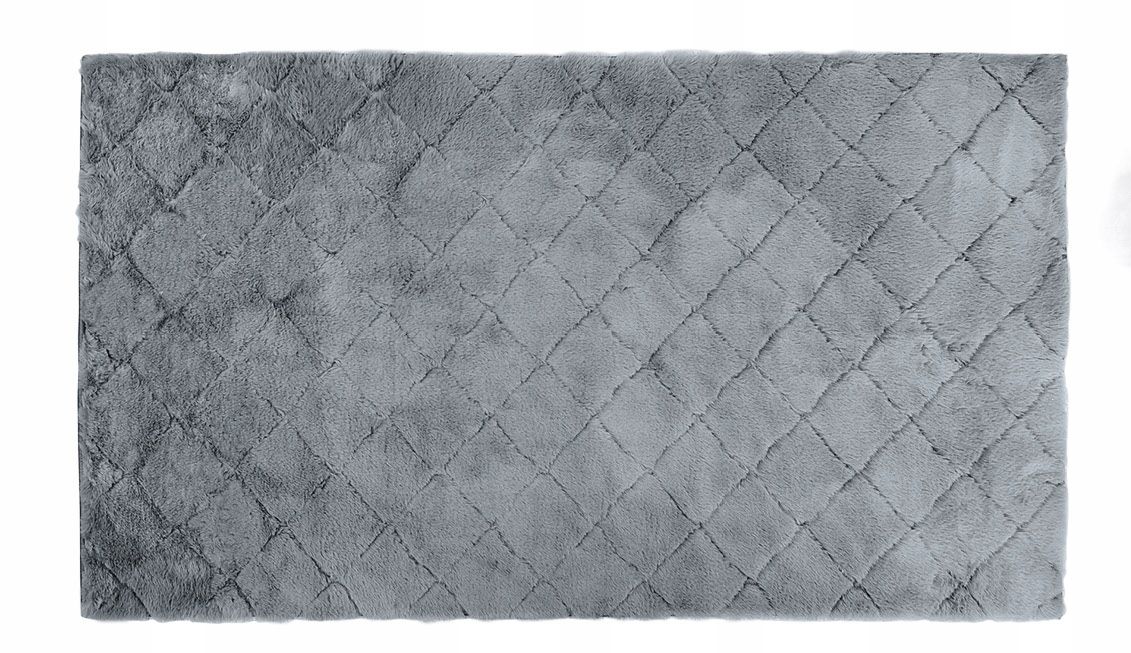 Kožušinový koberec OSLO TX design - Sivý