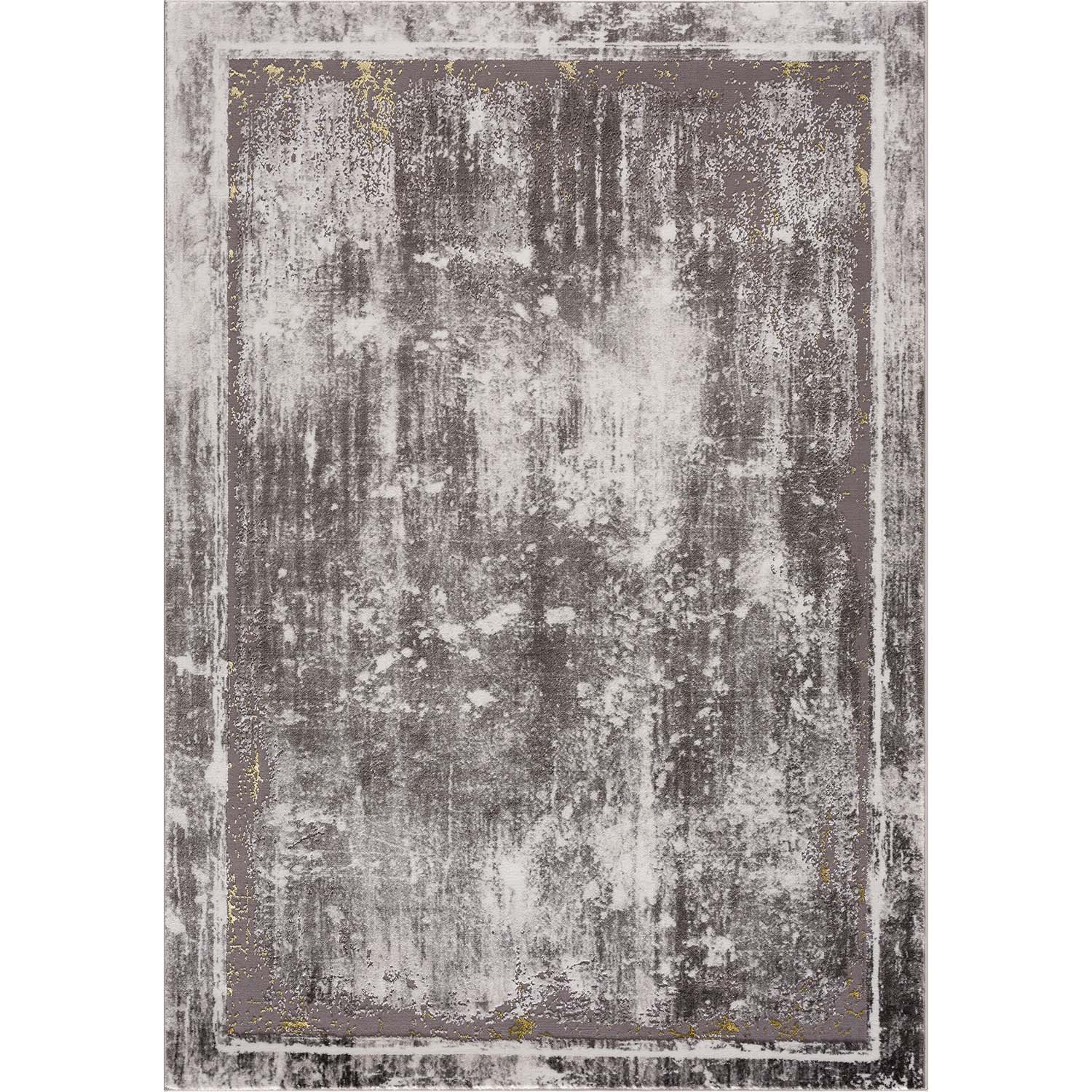 Moderný koberec NOA - vzor 9330 sivý