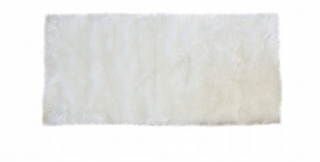 AKCIA - Skladom - Biele rúno - imitácia ovčej kožušiny 120x170cm