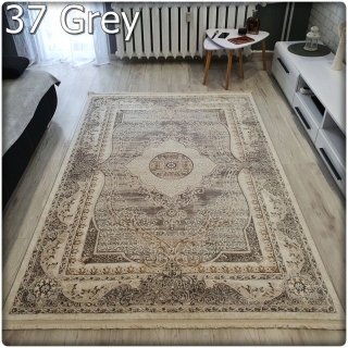 Moderný koberec LUXESS vzor 37 sivý