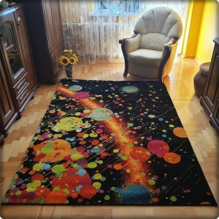 Moderný koberec MAGIC - vzor Kosmos