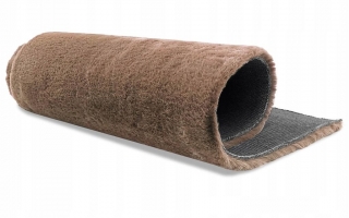 Kožušinový koberec OSLO - béžový