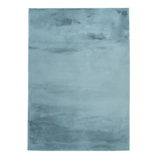 Kožušinový koberec TOPIA - modrý
