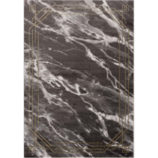 Moderný koberec NOA - vzor 9297 čierny
