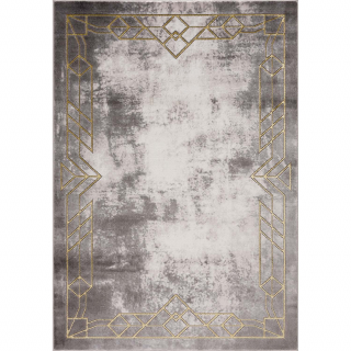 Moderný koberec NOA - vzor 9337 zlatý
