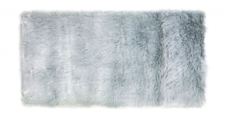 Sivé rúno - imitácia ovčej kožušiny